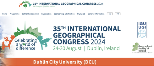 35th International Geographical Congress